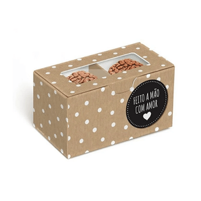 CAIXA 2 BRIGADEIROS POP KRAFT 8,5 X 5 X 4,5 CM 01 PCT X10 UN